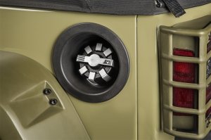 Jeep Wrangler Fuel Cap - Rugged Ridge - Elite - Brushed Aluminum - `07-`22